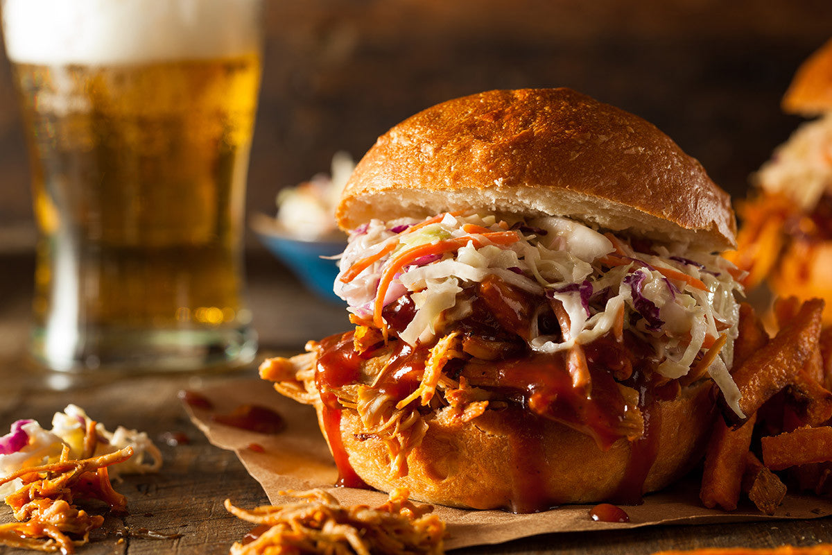 30 minutes Pulled Chicken Sandwiches At Home