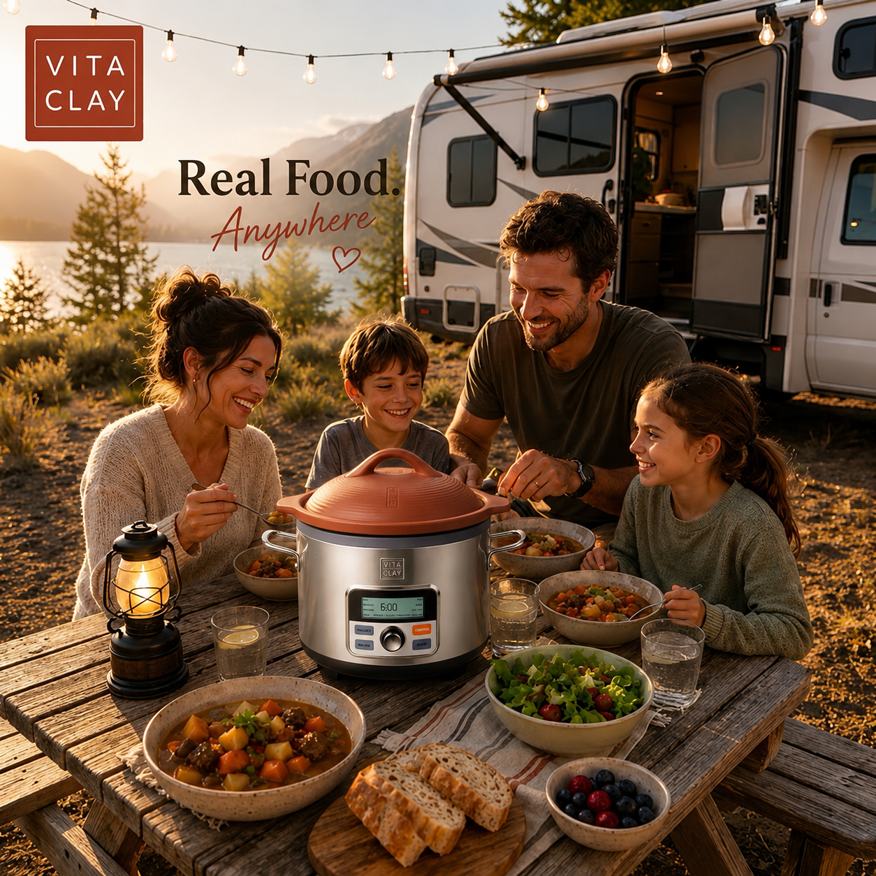 7 Easy Camping Meals for Your VitaClay Nourishing Pot