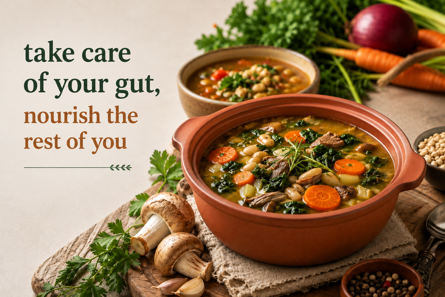 Every Season Is Soup Season: Nourish Your Gut, Feed Your Glow