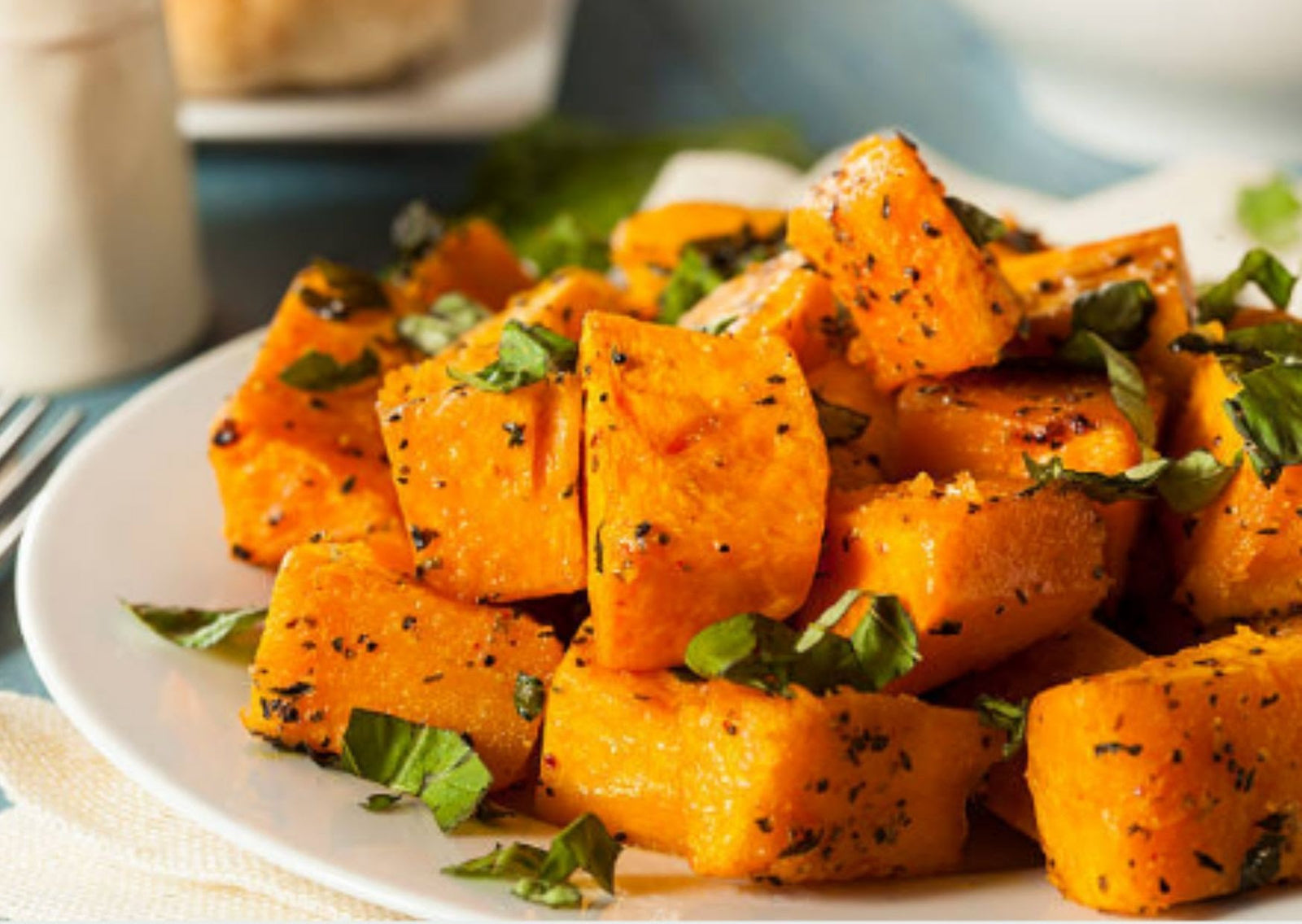 Slow Cooker Scary Treat - Cinnamon Sugar Butternut Squash