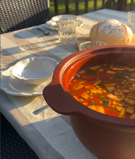 Cozy Vegetable Soup in the VitaClay® Nourishing Pot 🍲🥕