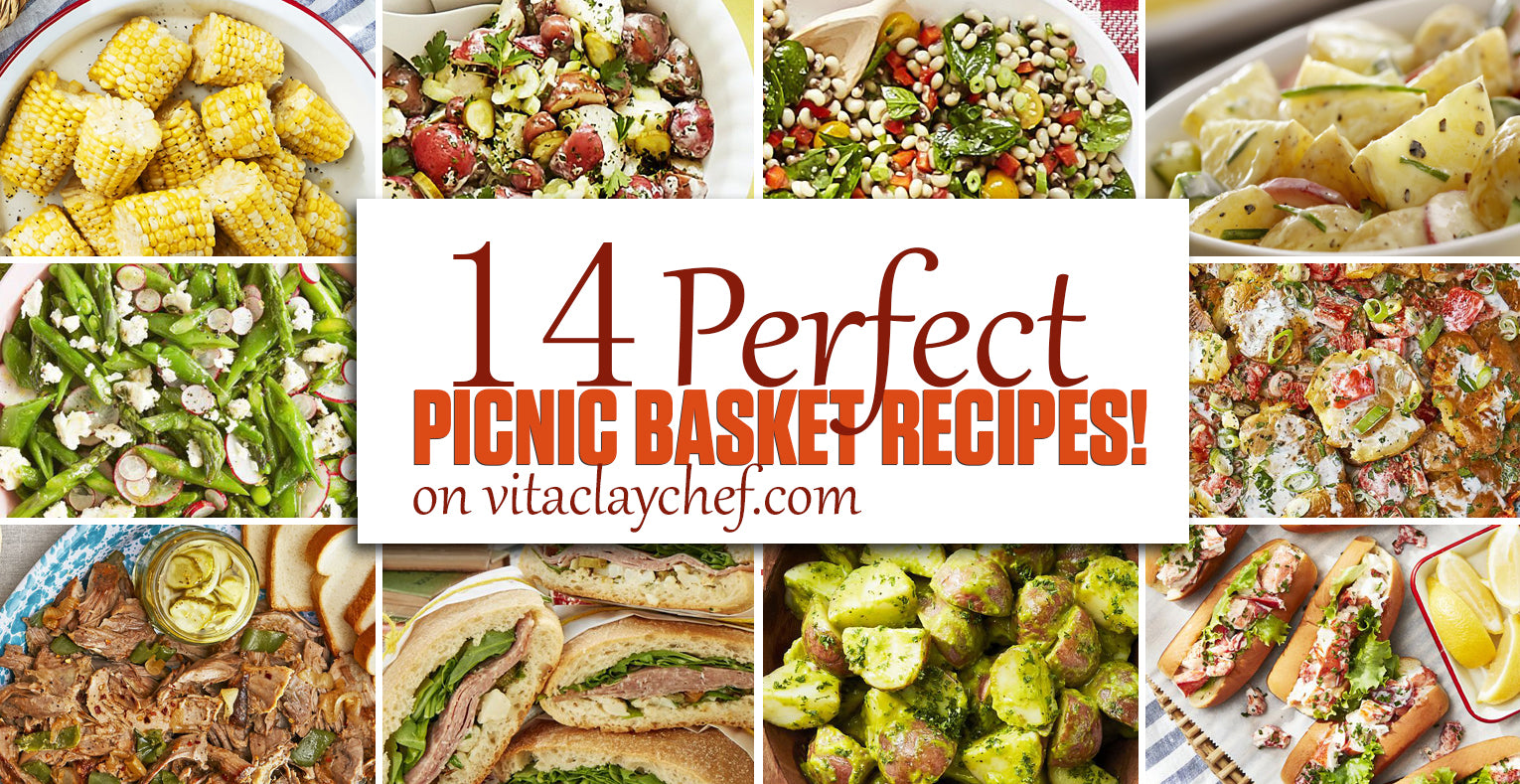 Picnic Food Ideas - 14 Perfect Picnic Recipes with VitaClay!