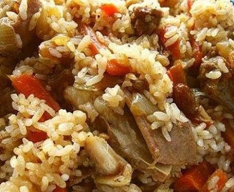 Zhua Fan (Muslim Chinese Lamb Rice) Slow Cooked in VitaClay