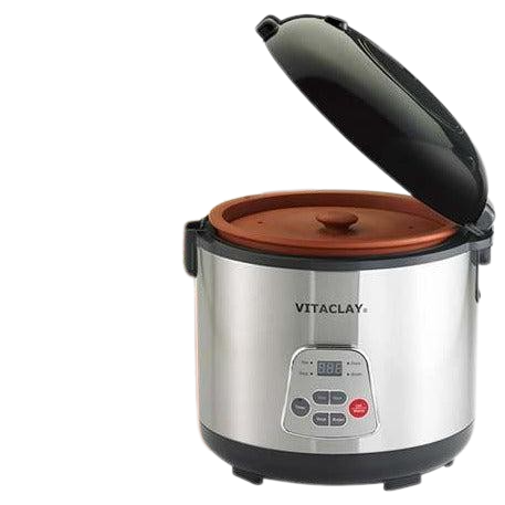 VitaClay Smart Organic Clay 6-Quart Multi-Crock 'N Stock Pot VM7800-5C -  Extreme Wellness Supply