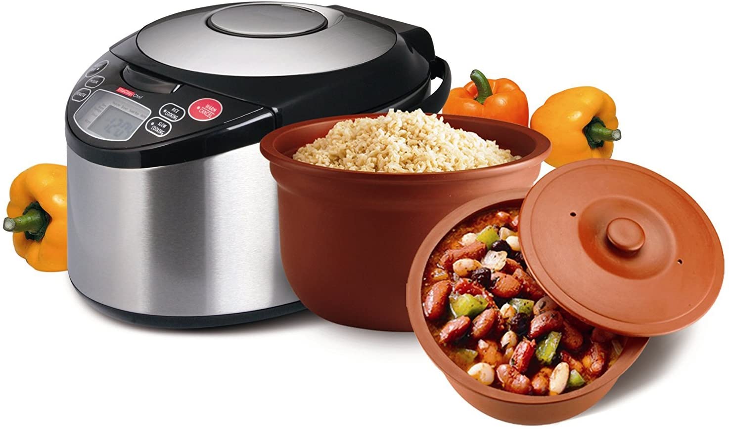 Clay-pot Spanish Rice in VitaClay Rice Cooker - VitaClay® Chef