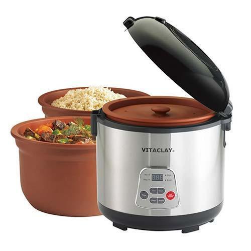 VitaClay Multi-cooker - Clay Pot Make Rice, Yogurt, Slowcook